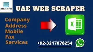 Uae Yp Scraper || Web Scraping tool for Uae yellowpages