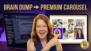 DIY Carousel Content in 10 Minutes Without a Designer: with Gemini & Nano Banana Pro