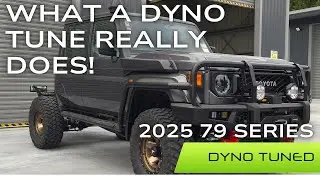 Dyno Tuning the 2025 Land Cruiser 79 Series | Real Power Gains