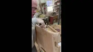 Shaping front of seat