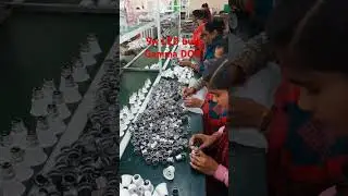 9w Gamma DOB LED bulb Delhi manufacturing process #gamma #LED  #ledbulbbusiness #ledmanufacturer