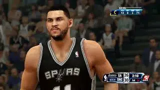 NBA 2k14 my career manu cant miss