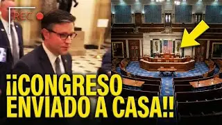 Congreso CERRADO: Mike Johnson Evita Responder por Ejecución de ICE