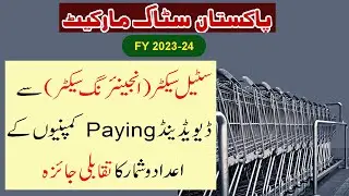 Pakistan Stock Market Engineering Sector Comparative Analysis 2023 2024 | PSX Steel Sector Analysis