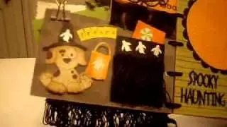 Halloween Mini album for The Scrapping Cottage 001.AVI
