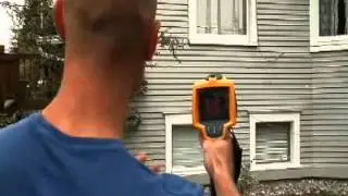 Fluke TiR1 Infrared Camera Building Envelope Thermography