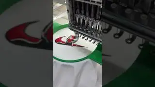 Embroidery Printing on t-shirt #customisedtshirts #tshirtprint #embroidery #printondemand #vadodara
