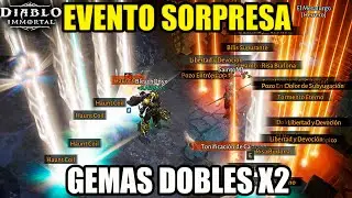 EVENTO SORPRESA de GEMAS X2 en Diablo Immortal 💥