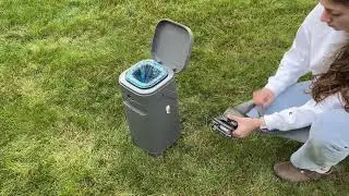 Ultimate kennel backyard cleaning kit  with disinfectant