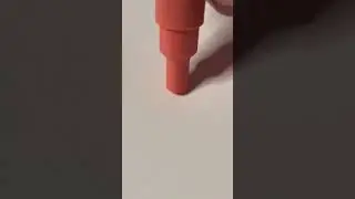 How to prepare a Posca Pen! #artwork #satisfying #shorts