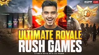 ULTIMATE ROYALE AND RUSH GAMES | BGMI LIVE | UZU GAMER