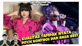 Konser kemenangan Tasya Allesia DA7. Bulan Separuh, terdengar syahdu.