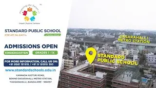 STANDARD PUBLIC SCHOOL | Epic Creative | Bangalore #bangalore