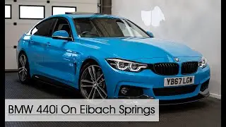 BMW 440i F36 Sitting On Eibach  Pro springs with 12/15mm wheel spacers | Motech Performance