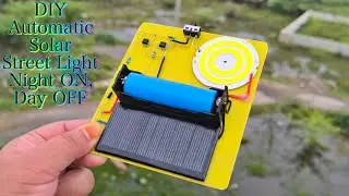 Automatic Solar Street Light &ndash; Auto Turns On at Night! 🌙⚡