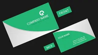 Illustrator tutorial - Business card design