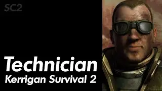 Starcraft 2 - Kerrigan Survival 2 - Technician - Ep 605 (Creep Spread vs. Tower Spread)