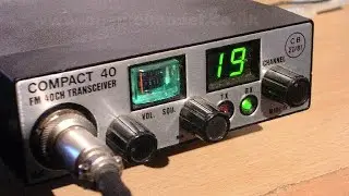 CTCSS 103.5 Hz PL Tone on UK FM CB Channel 19 (Heard In USA) 27.781 FM 27.78125 MHz FM