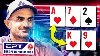 Je paye un check-raise avec hauteur Roi sur l'EPT Paris &euro;5,300 (POKER FACE #1)