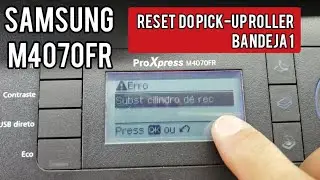 ERRO SUBSTITUIR CILINDRO BANDEJA 1 - RESET CONTADORES #REDLIGHTBLINKINGPROBLEM