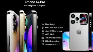 iPhone 14 Pro Max  Concept : 200MP Camera 8K