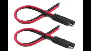 LIXINTIAN 10AWG SAE Connector Extension Cable, (2Pack) SAE Quick Connector Disconnect Plug -Overview