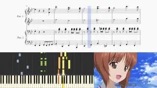 [ピアノ] 学園十色です! / ガールズ＆パンツァー 劇場版 [OST]