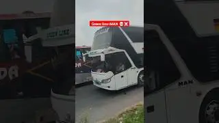 Bangladeshi Green line paribahan MAN branded double decker bus