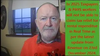 Rent Tax Credit Update