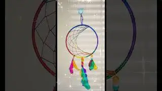 New year special rainbow theme dreamcatcher #SHORTS#dreamcatcher
