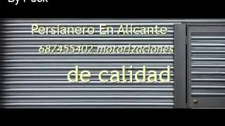 Persianeros en Alicante 687-455-402 reparaci&oacute;n de persianas