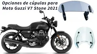 Extensión de pantalla para cúpula opcional Moto Guzzi V7 Stone 2021