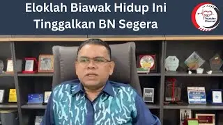 Eloklah Biawak Hidup Ini Tinggalkan BN Segera