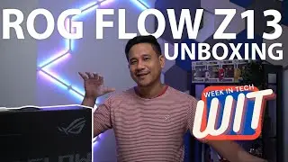 Неделя в технологиях: распаковка ASUS ROG Flow Z13