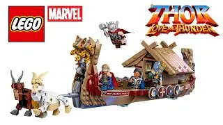 LEGO Marvel Das Ziegenboot (76208) - Speed build