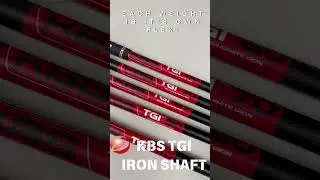 KBS TGI Iron shafts...  #customclubs #dlancegolf #golf #kbsshafts