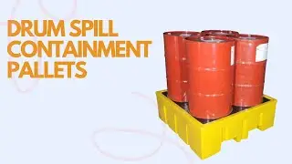 Durable Drum Spill Pallets for Superior Spill Control | Swift Technoplast