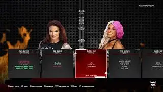 WWE 2K 25, Year 1. December week 3, fantasy alltime universe. Persistent universe. Legend difficulty