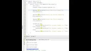 If statement,else if and else in Java NetBeans with example.