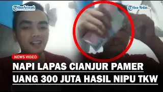 Viral Napi Lapas Cianjur Pamer Uang Sambil Joget di Dalam Sel