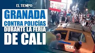 Atentado en Cali: ataque con granada contra dos policías | EL TIEMPO