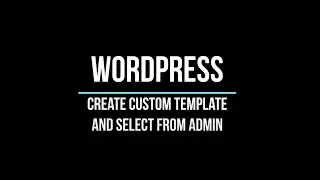 WordPress Theme Integration | Create Custom Template | WordPress Development