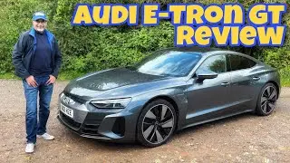 Обзор Audi E-Tron GT Quattro 350kW &mdash; лучше, чем Taycan? [Если он достаточно хорош для Тони Старка!]