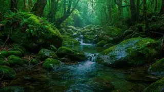 Pure Water Flow Soundscape | Natural River Ambience for Study / Sleep