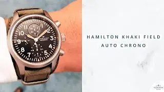 NEW Hamilton Khaki Field Auto Chrono | Wristshots | Mr. Veerman