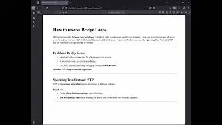 11 Network Basics - How to Resolve Bridge Loops