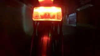 B&M  brake plus dynamo rear light test