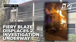 CBS12 Exclusive: Heroic neighbor helps save couple from burning home in Stuart