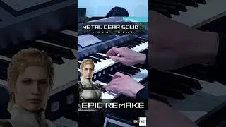 Metal Gear Solid 3 Delta - Snake Eater | Main Theme Epic Remake | One-Man Orchestra Electone Cover