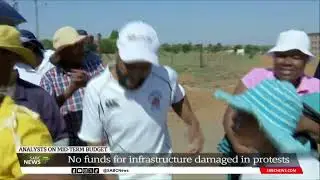 Government unlikely to spend on protest-damaged infrastructure